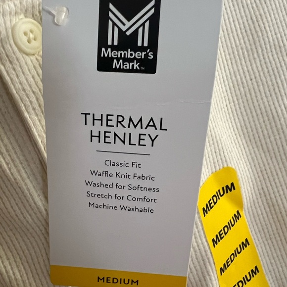 Cream Textured Button - Picture 4 of 6